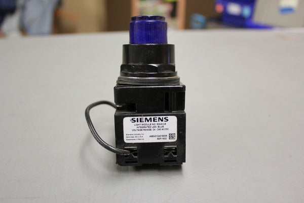SIEMENS PUSH BUTTON 52AAIU5 52BT6U6A BLUE