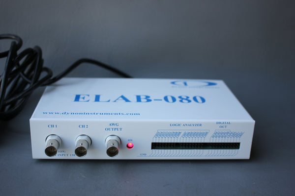 NEW DYNON ELAB-080 PC-BASED OSCILLOSCOPE, LOGIC ANALYZER, AND SIGNAL GENERATOR