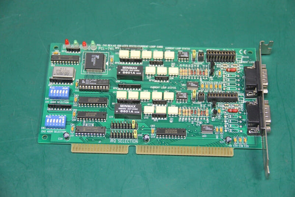 ADVANTECH ISOLATED RS232/CURRENT LOOP CARD PCL-741 REV. A2