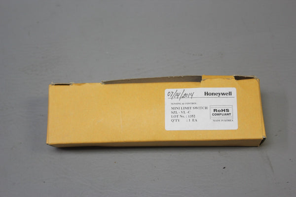 NEW HONEYWELL  LIMIT SWITCH  P/N: SZL-VL-C