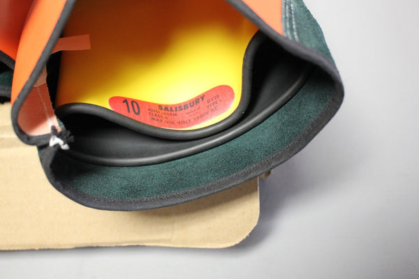 HONEYWELL SALISBURY LEATHER PROTECTED LINEMAN GLOVES  ILPG-5S