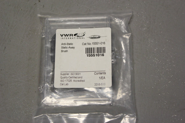 NEW VWR ANTI-STATIC STATIC-AWAY BRUSH 15551-016