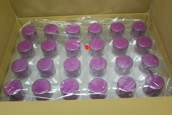 NEW BOX OF 24 VWR 250mL PETG STERILE MEDIA BOTTLES 89132-060