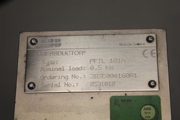ABB PRESSDUCTOR PFTL 101A 0.5 KN PILLOWBLOCK LOAD CELL
