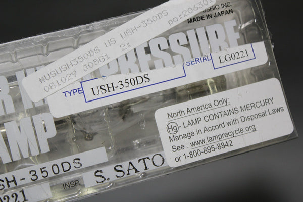 NEW USHIO SUPER HIGH PRESSURE UV LAMP USH-350DS