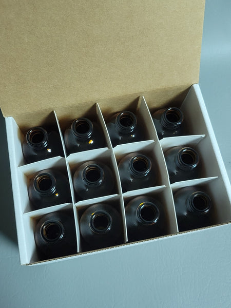 NEW SUPELCO AMBER SCREW CAP BOTTLES 2oz LOT 12