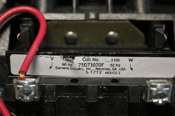 SIEMENS NON REVERSING CONTACTOR  40CP32AF