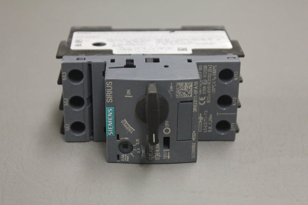 SIEMENS 3RV2011-0FA10 CIRCUIT BREAKER