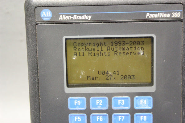 ALLEN BRADLEY PANELVIEW 300 HMI OPERATOR INTERFACE PANEL 2711-K3A10L1 B  #3