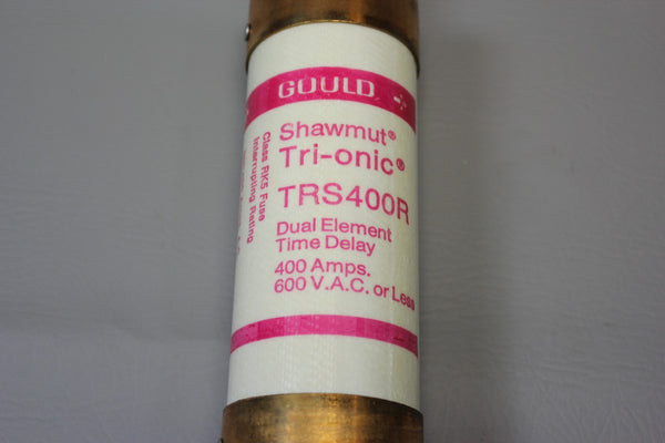 NEW OLD STOCK SHAWMUT TRI-ONIC CLASS RK5 TRS400R TRS 400R 400A 600V FUSE IN BOX