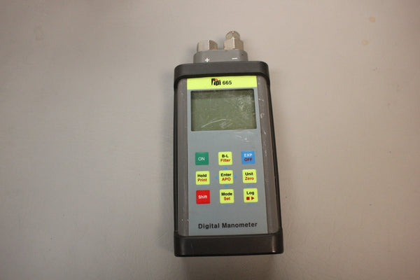 TPI TEST PRODUCTS INTERNATIONAL 665 DIGITAL MANOMETER