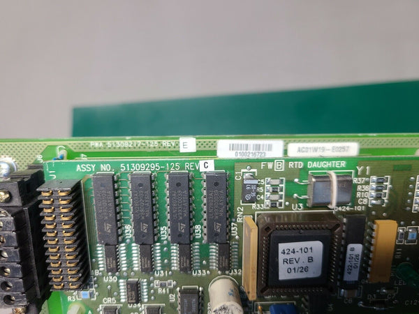 HONEYWELL CONTROL BOARD WITH RTD DAUGHTER BOARD 51309217-125