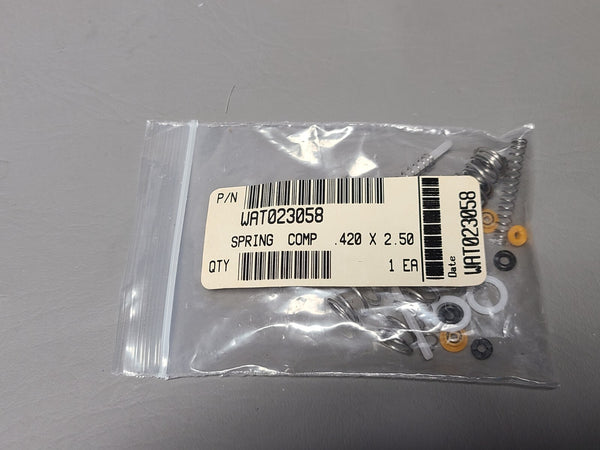 NEW WATERS COMPRESSION SPRING KIT .420 X 2.50 WAT023058