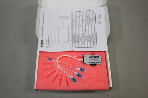 NEW IPITEK COMPACT WDM 6 CHANNEL MODULE 1310-1550nm