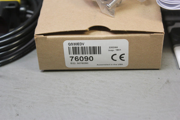 NEW BANNER EXPERT DIFFUSE MODE SENSOR QS30EDV