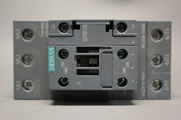 UNUSED SIEMENS POWER CONTACTOR 3RT2036-1AK60