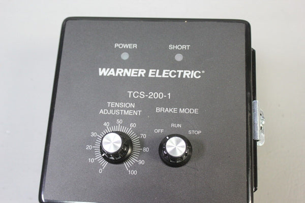 UNUSED WARNER ELECTRIC TENSION CONTROLLER TCS-200-1
