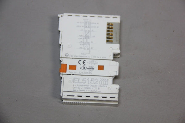 BECKHOFF INCREMENTAL ENCODER INTERFACE MODULE EL5152
