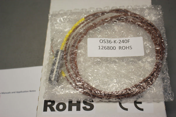 NEW OMEGA IR INFRARED THERMOCOUPLE SENSOR OS36-K-240F