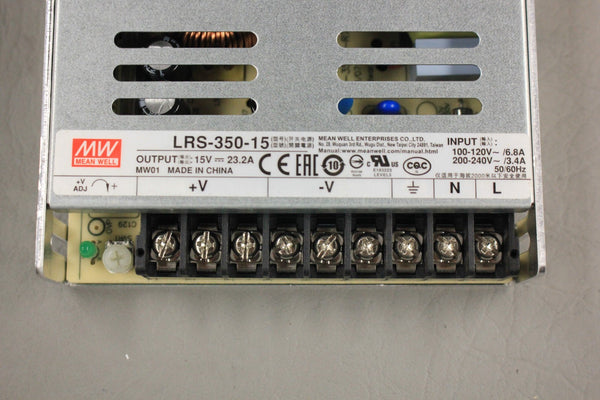NEW MEAN WELL LRS-350-15 POWER SUPPLY MODULE