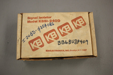 KB SIGNAL ISOLATOR KBSI-240D