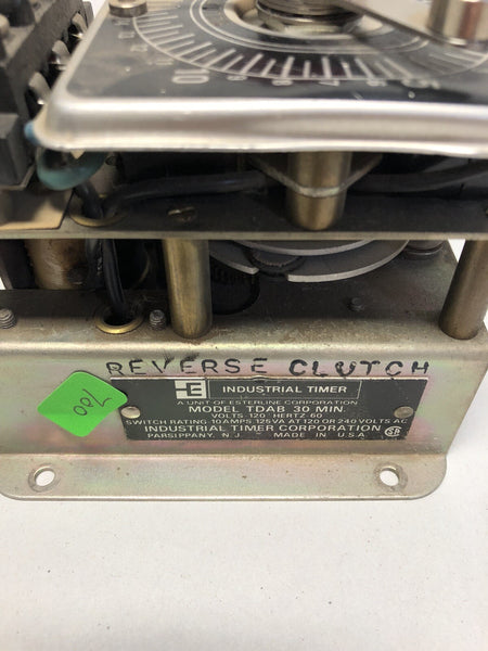 Industrial Timer CO TDAB 30 Min 120v