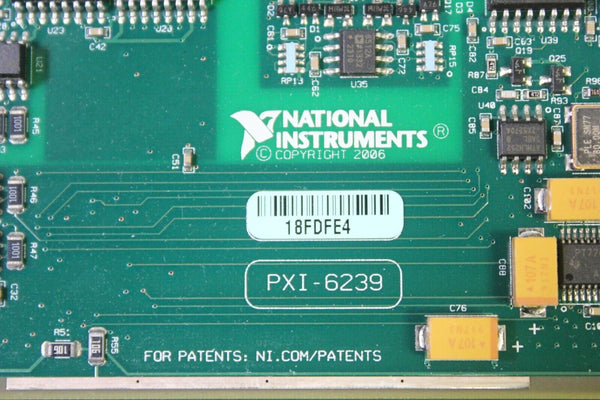 NATIONAL INSTRUMENTS M SERIES MULTIFUNCTION DAQ CARD  PXI-6239