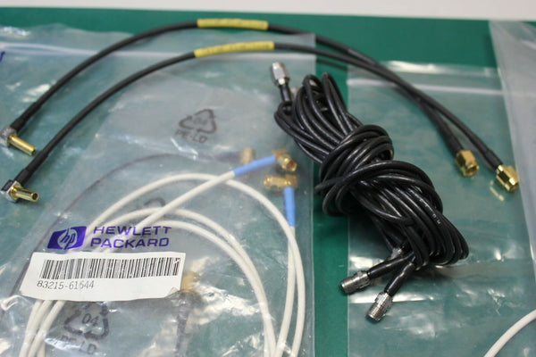 LOt OF RF MICROWAVE CABLE ASSEMBLIES