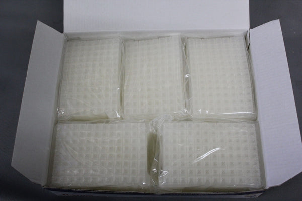 CASE OF 50 NEW THERMO AUTOCLAVABLE SEALING MATS SQUARE CAP  AB-0675