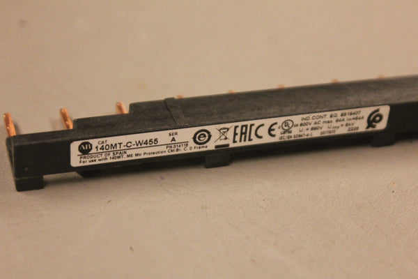ALLEN BRADLEY 140MT-C-W455 SER A  CONTACT BUSBAR