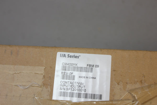 NEW FOXBORO/INVENSYS CONTACT MODULE CM400YK