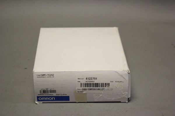 NEW OMRON TEMPERATURE CONTROL UNIT PLC MODULE  CQM1-TC202