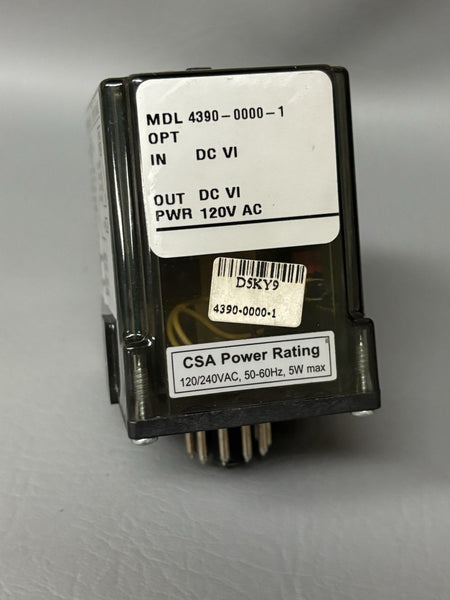 ACTION PAK MDL 4390-0000-1 RELAY