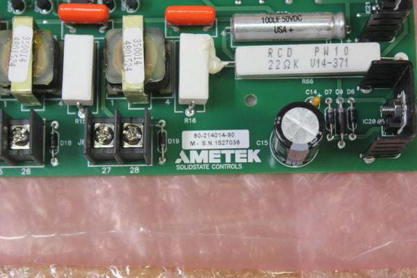 NEW AMETEK CHARGER CONTROL BOARD 80-214014-90