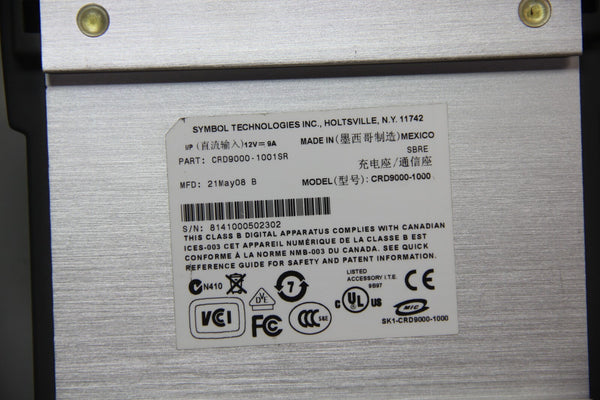 SYMBOL WIRELESS PORTABLE DATA TERMINAL BARCODE SCANNER WITH PS & DOCK MC92N0