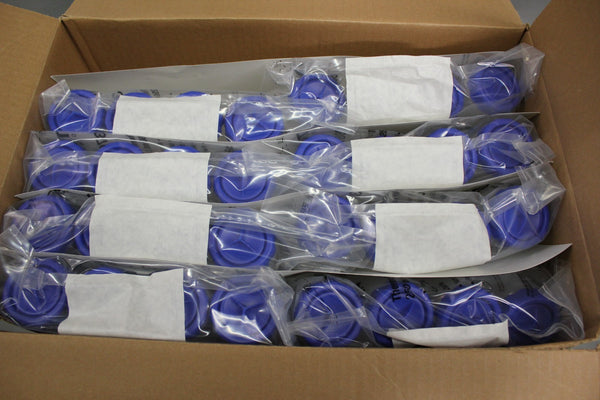 NEW CASE OF 32 THERMO 250ml CONICAL CENTRIFUGE TUBE PP WIDE MOUTH CLOSURE 376814