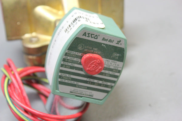 NEW ASCO  RED HAT II SOLENOID VALVE  P/N: 8210G004