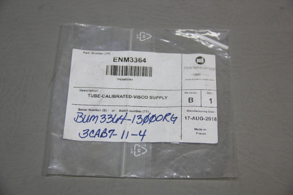 NEW MARKEM IMAJE ENM3364 TUBE CALIBRATED VISCO SUPPLY