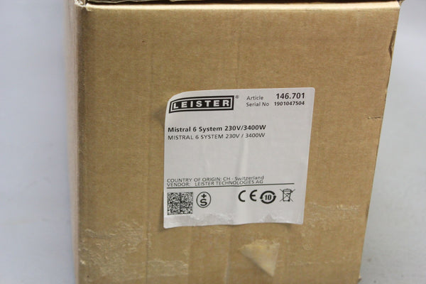 NEW LEISTER MISTRAL 6 SYSTEM HOT AIR BLOWER 147.969