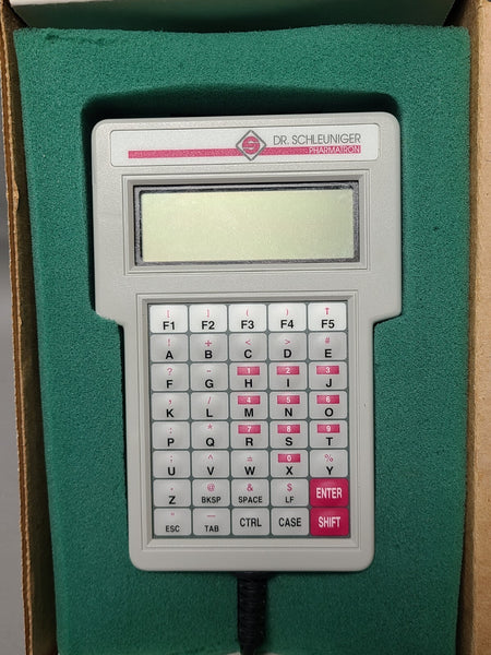 DR. SCHLEUNIGER 6D TABLET HARDNESS TESTER HANDHELD KEYPAD HV40RT-1