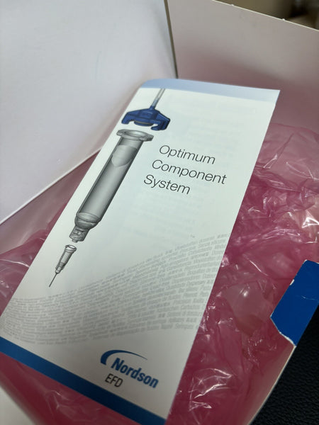 20 PCS Nordson 7012136 30cc Clear Syringe Barrell & White Piston