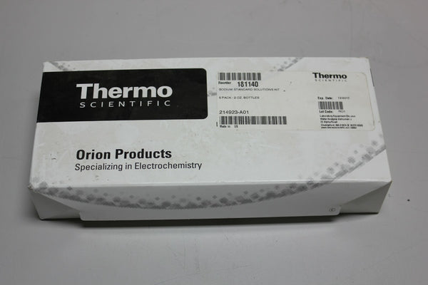  Thermo scientific sodium standard solutions kit 5-2oz bottles NEW