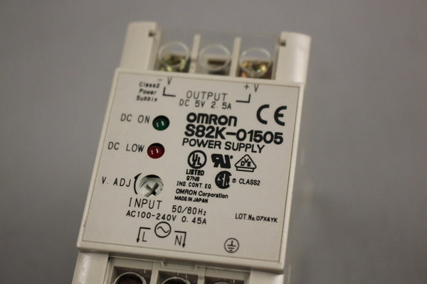 OMRON POWER SUPPLY S82K-01505