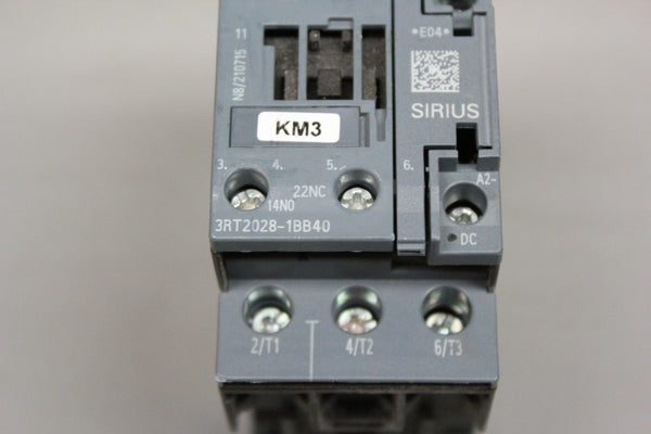 SIEMENS 3RT2028-1BB40 POWER CONTACTOR