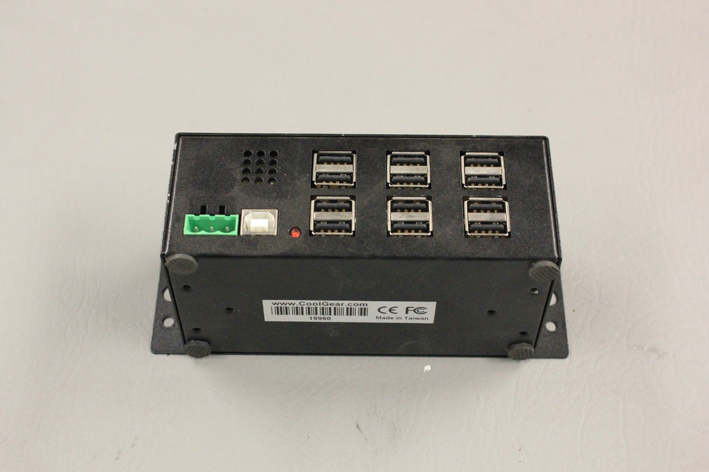 12 Port USB 2.0 Powered Hub w/ Port Status LEDs