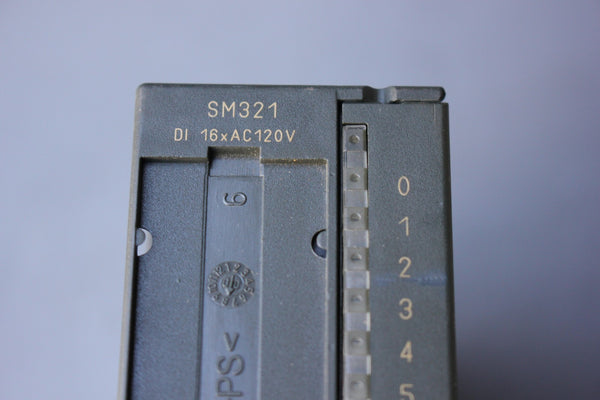 SIEMENS 6ES7 321-1EH01-0AA0 INPUT MODULE TERMINAL BLOCK