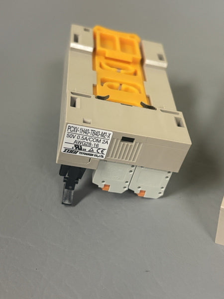 3- Toyogiken PCXV-1H40-TB40-M2-X Pin Ribbon Cable to Terminal