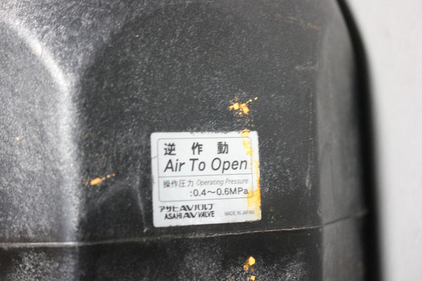 ASAHI 2" ACTUATED TEFLON VALVE W/ SMART POSITIONER  PST-A202D.N & 2484286-010