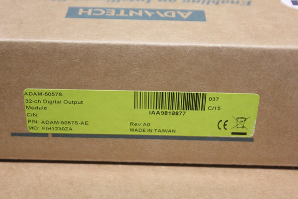 NEW ADVANTECH 32 CHANNEL DIGITAL OUTPUT PLC MODULE ADAM-5057S ADAM-5057S-AE