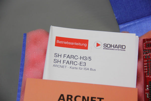 NEW SOHARD ARCNET ISA CARD SH ARC-ISA-KR A20040010 D-SUB BNC